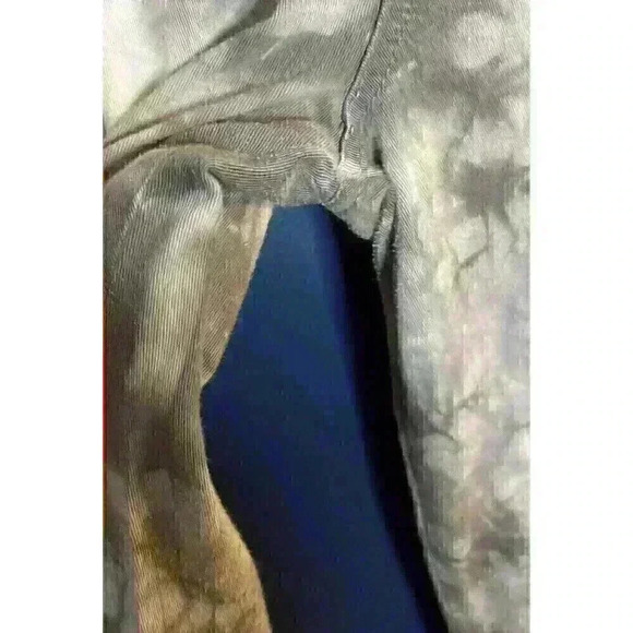 Lucky Brand Women's Jeans Size 8/29 Grungecore Super Skinny Tie Die Bleached Y2K - Picture 6 of 11